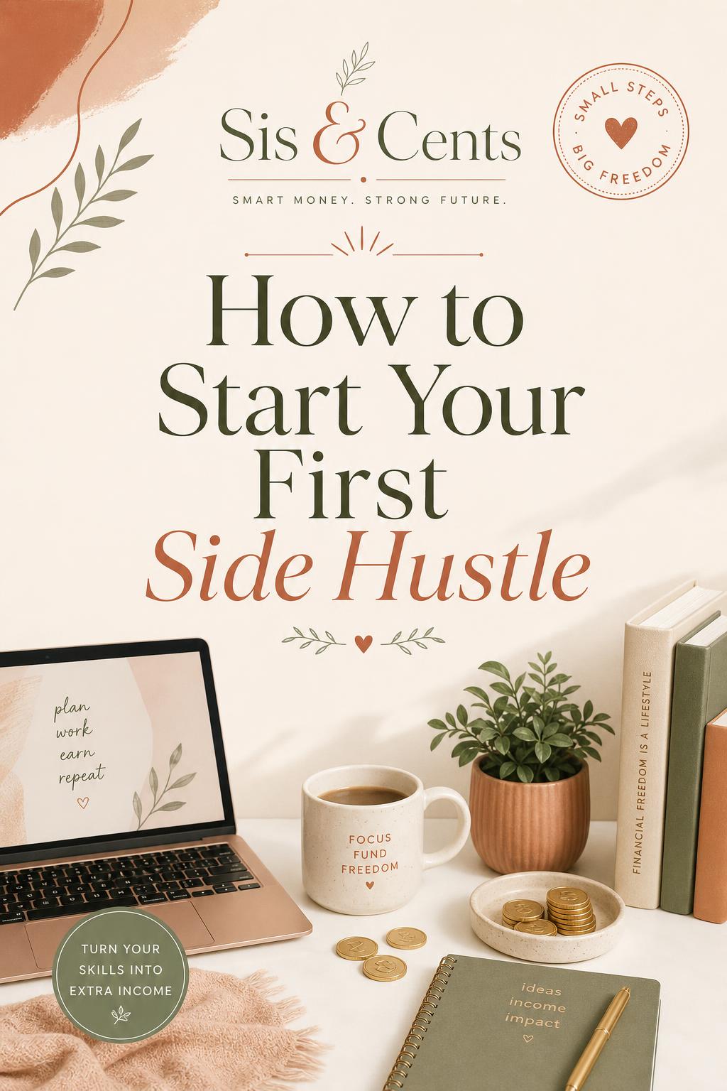 How to Start Your First Side Hustle Pinterest pin