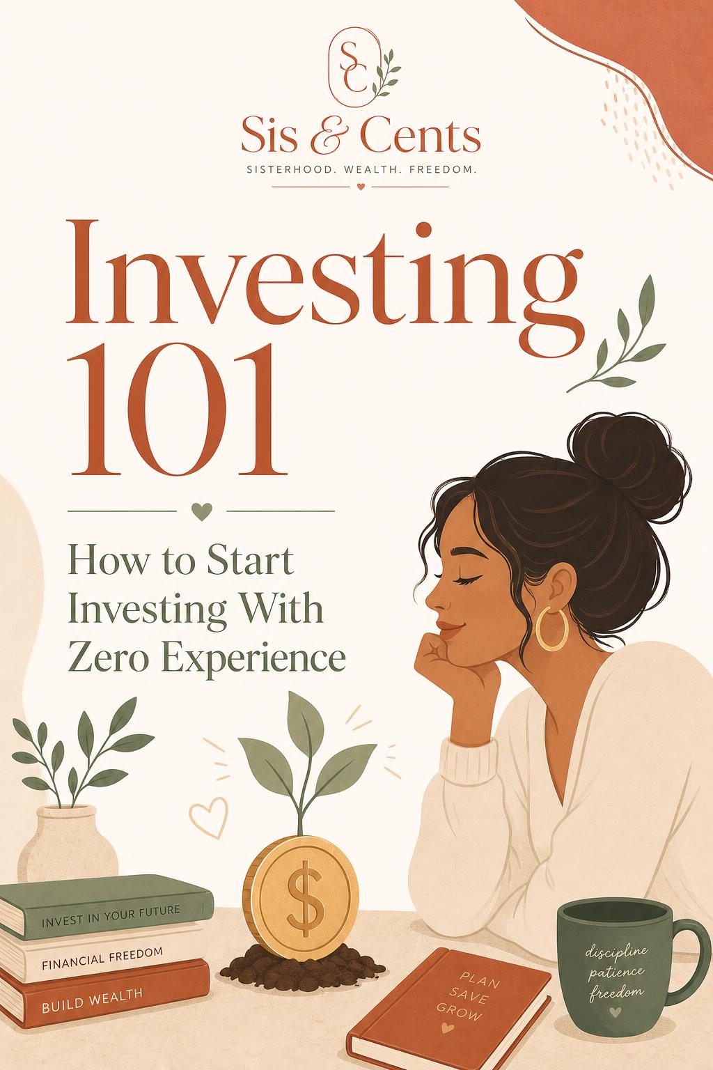 Investing 101: How to Start Investing With Zero Experience Pinterest pin
