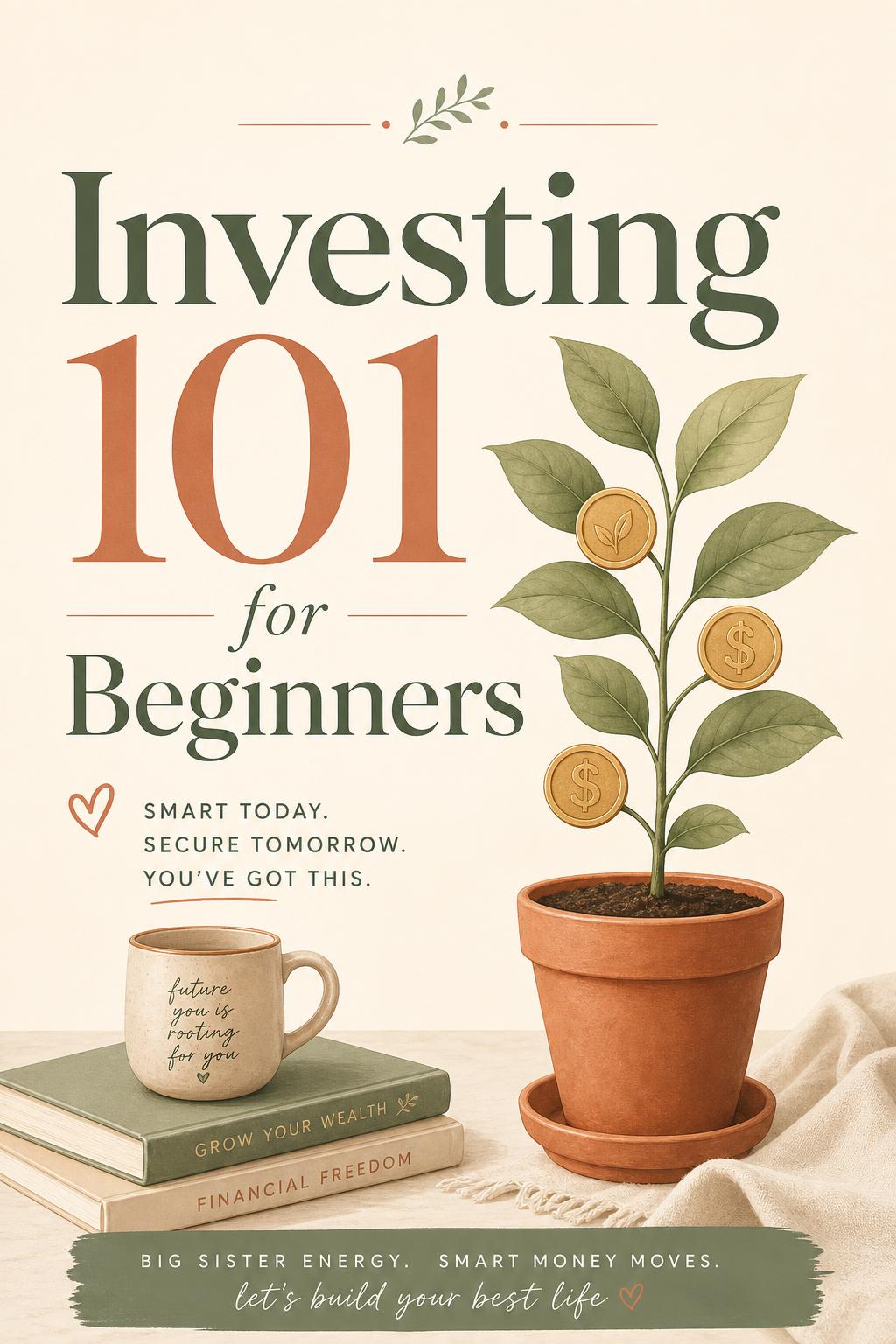 Investing 101 for Beginners Pinterest pin