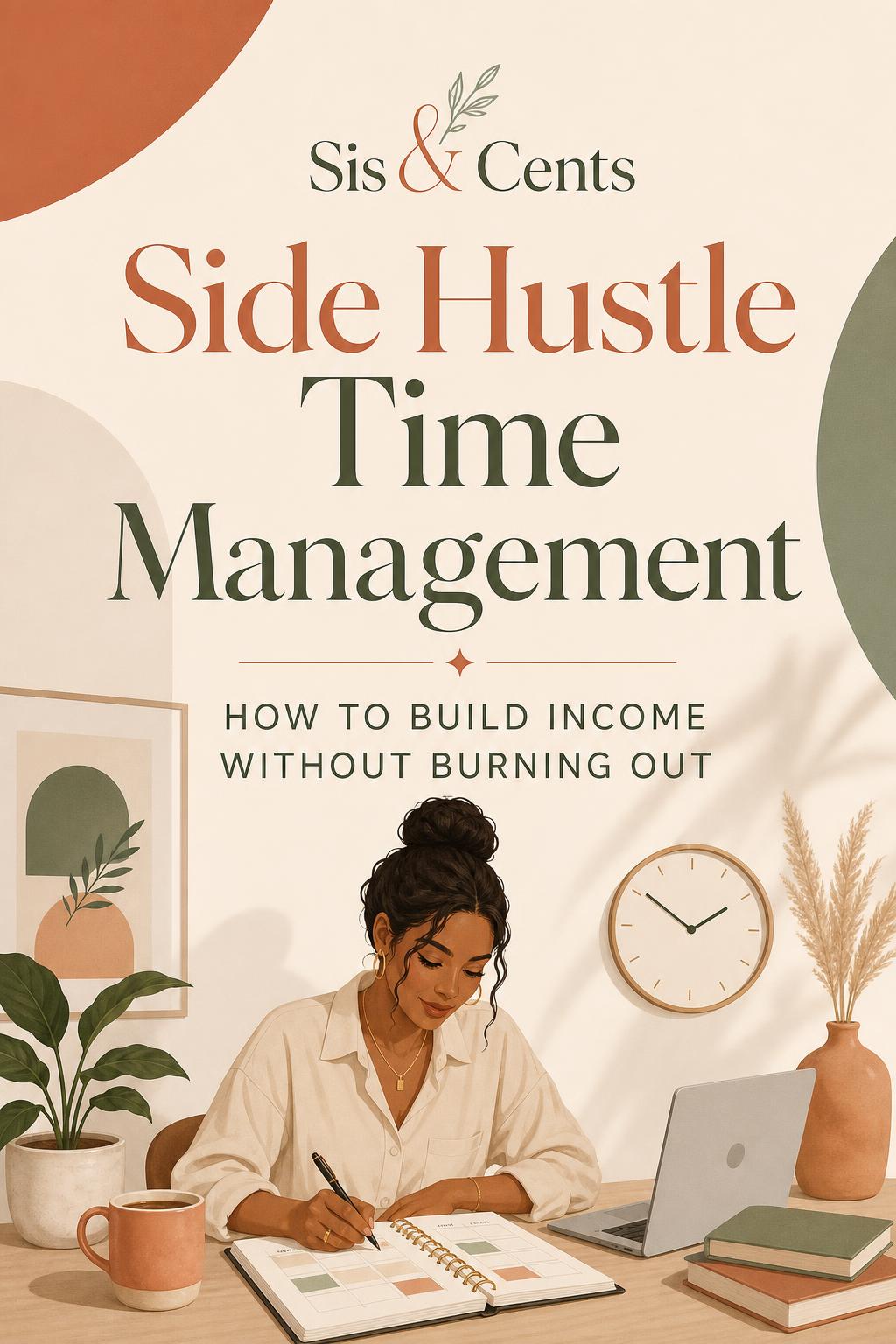 Side Hustle Time Management Pinterest pin
