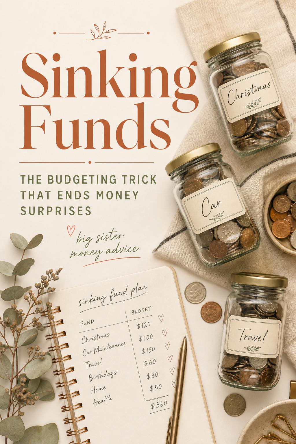 Sinking funds guide pin